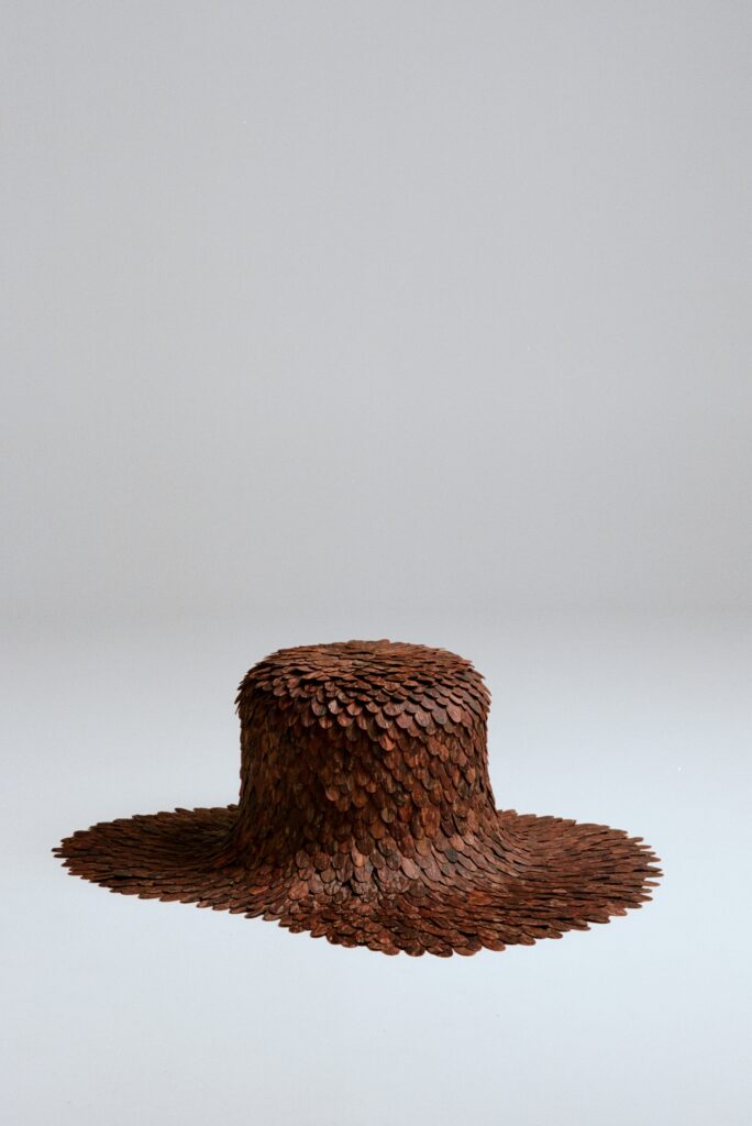 Pineskins Pouf by Studio Sarmite Photographer Anna Dave