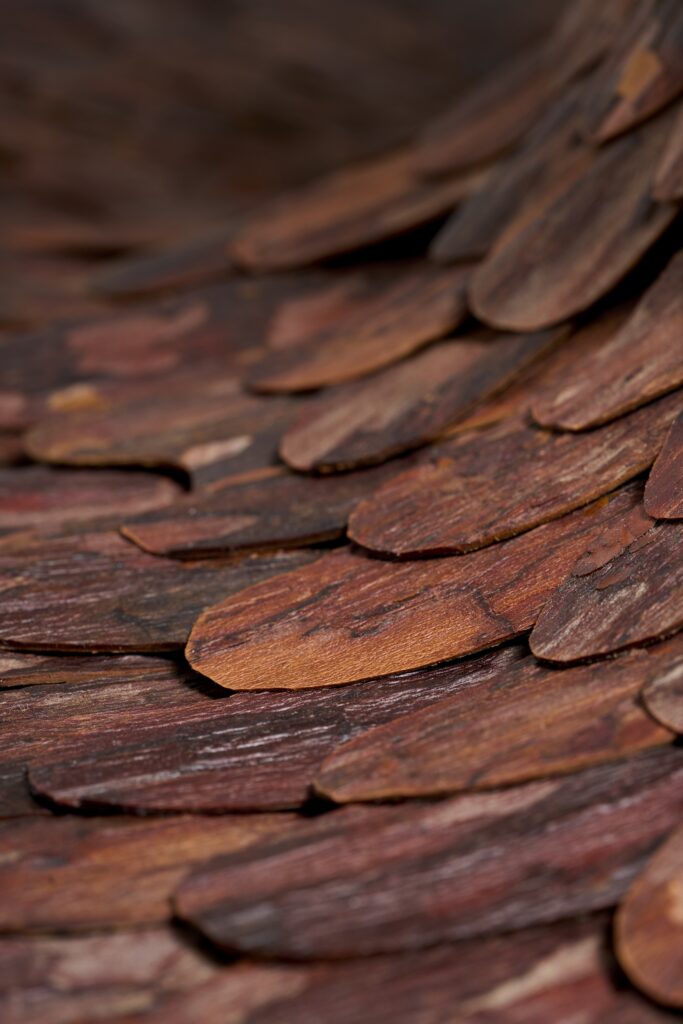 Pineskins Pouf by Studio Sarmite Photographer Anna Dave